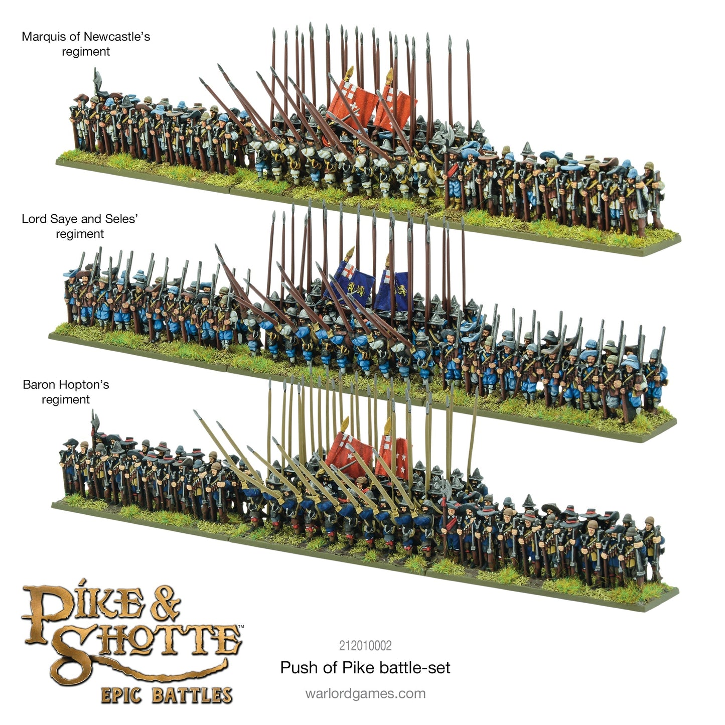 Pike & Shotte Epic Battles - Push Of Pike Starter Set