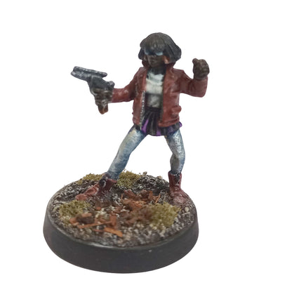 Female Rebel handgun