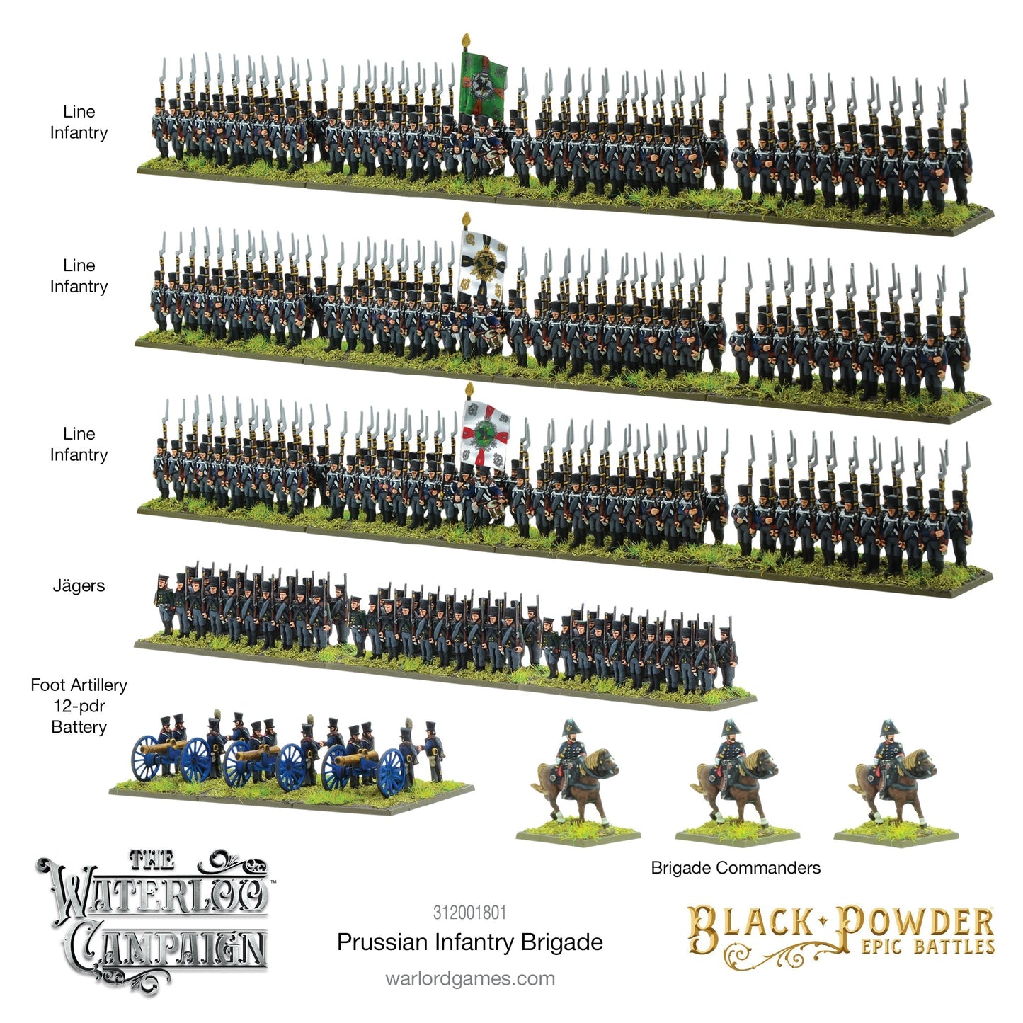 BP Epic Battles: Prussian Infantry Brigade