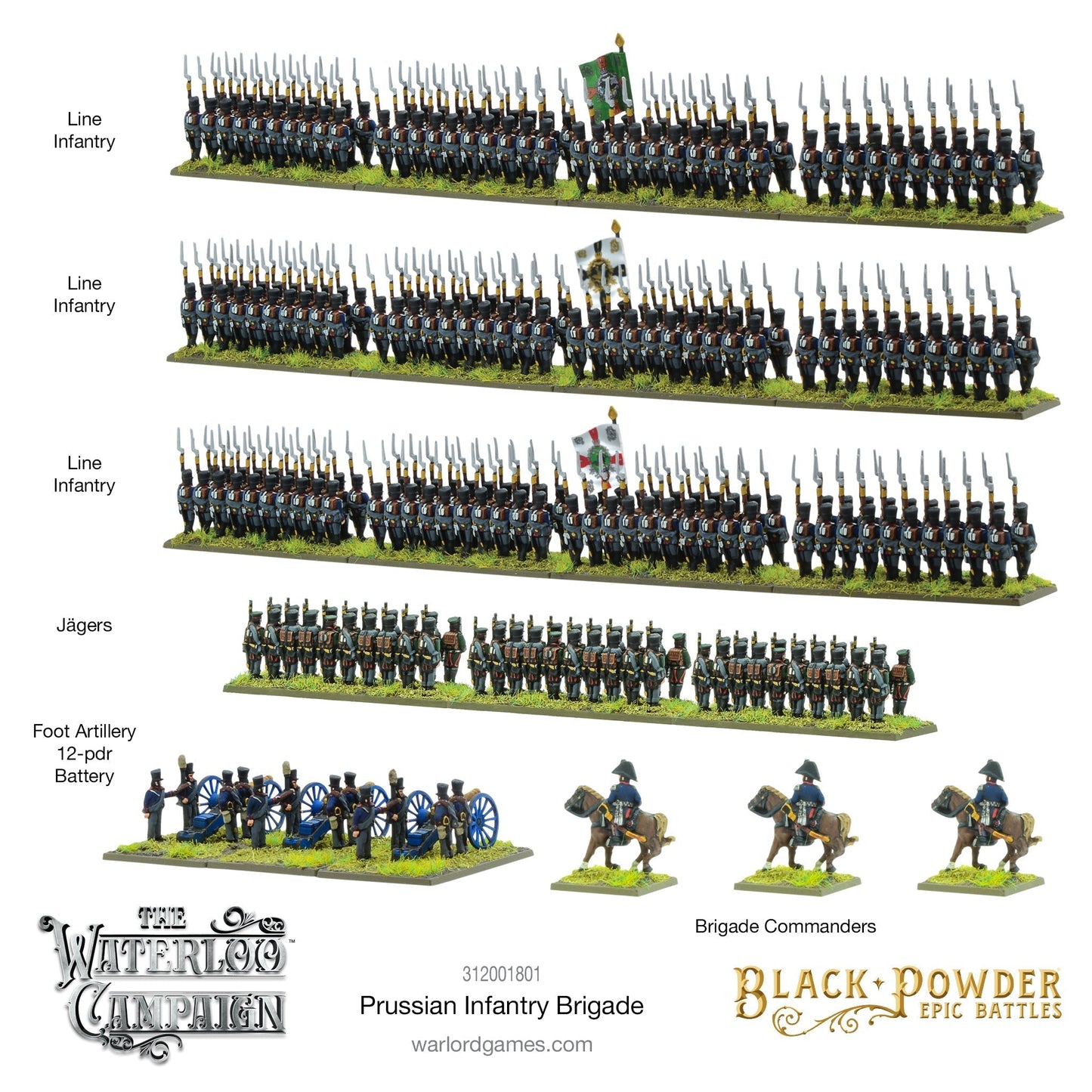 BP Epic Battles: Prussian Infantry Brigade