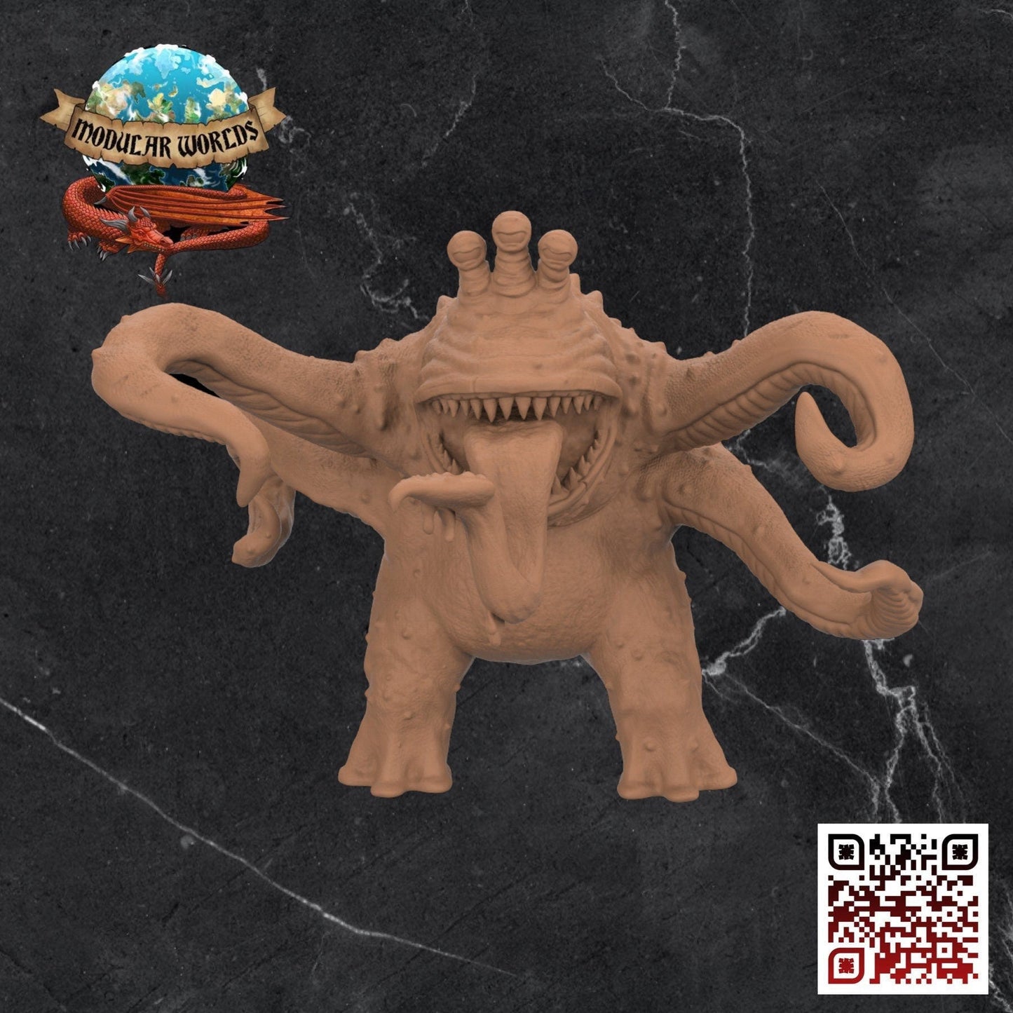 Frogemoth : Tabletop Gaming Miniature (Resin 3D Print)