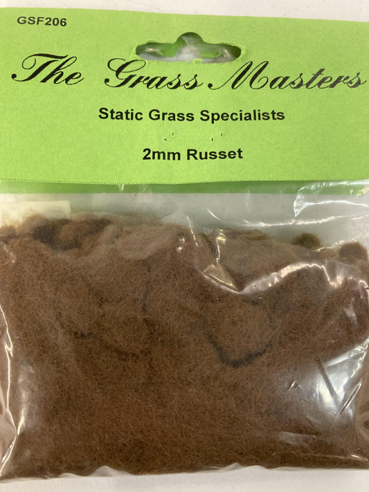 GSF206 Grass Masters Flock - 2mm Russet