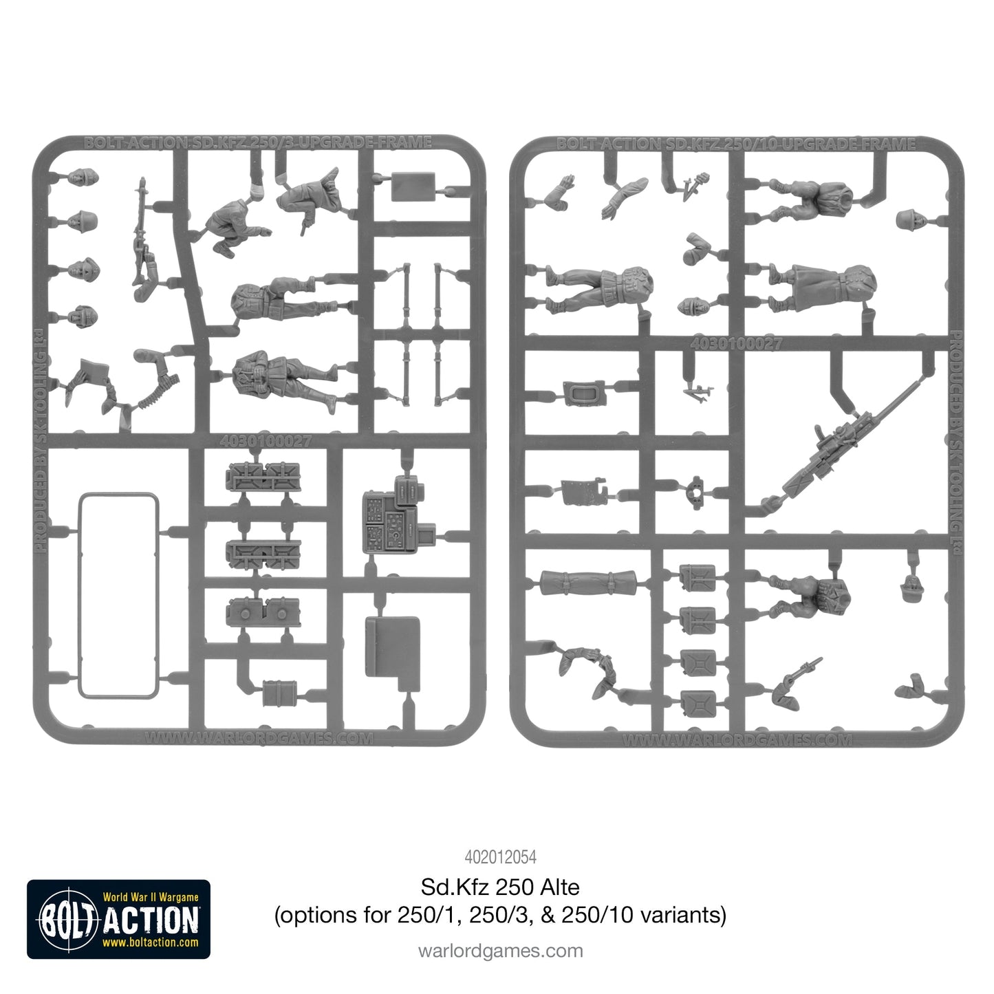 Sd.Kfz 250 (Alte) Half-Track (Options To Make 250/1, 250/3 Or 250/10 Variants)