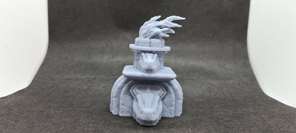Lizardfolk Shrine: Tabletop Gaming Miniature (Resin 3D Print)