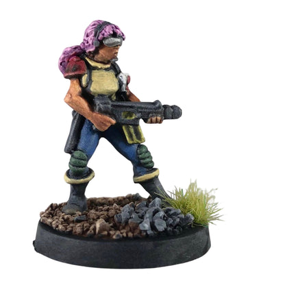 Female Rebel SMG Backpack