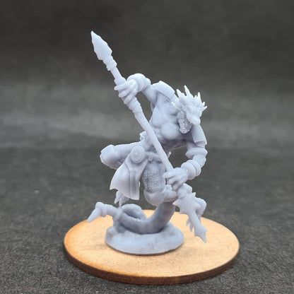 Lizardfolk Warriors x3: Tabletop Gaming Miniature (Resin 3D Print)