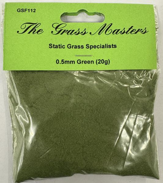 GSF112 Grass Masters Flock - 0.5mm Green