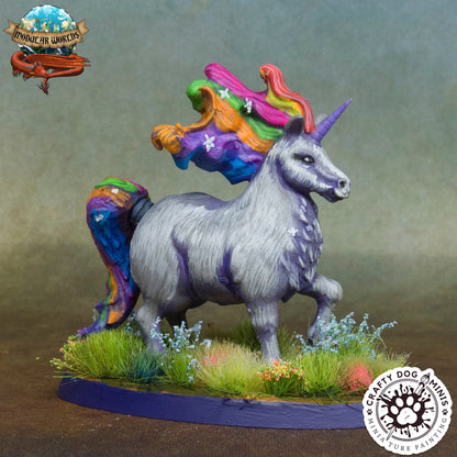 Chubbicorn: Tabletop Gaming Miniature (Resin 3D Print)
