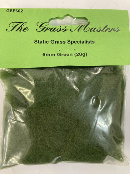 GSF602 Grass Masters Flock - 6mm Green
