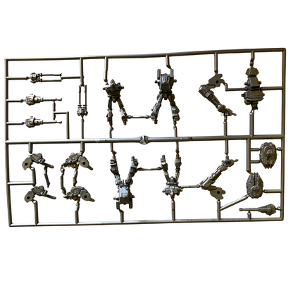 Mechs - 5 Plastic Miniatures