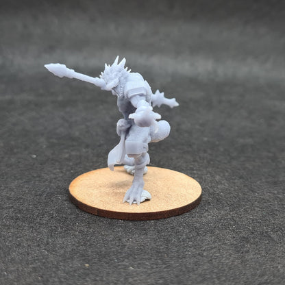 Lizardfolk Warriors x3: Tabletop Gaming Miniature (Resin 3D Print)