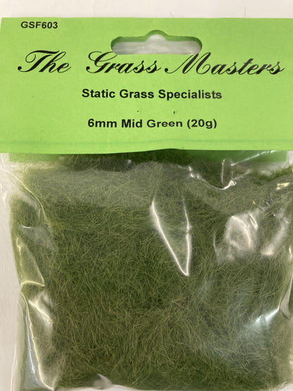 GSF603 Grass Masters Flock - 6mm Mid Green