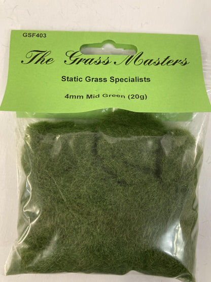 GSF403 Grass Masters Flock - 4mm Mid Green