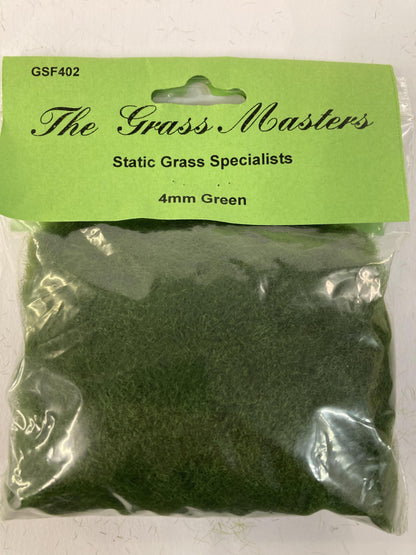 GSF402 Grass Masters Flock - 4mm Green