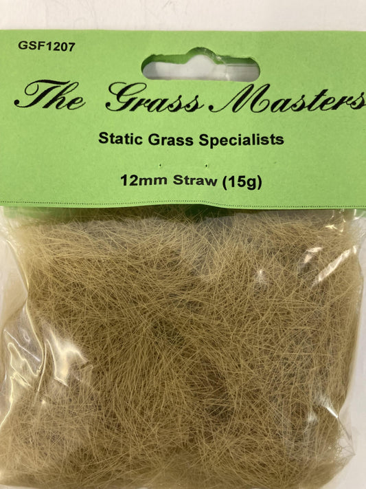 GSF1207 Grass Masters Flock - 12mm Straw (15g)