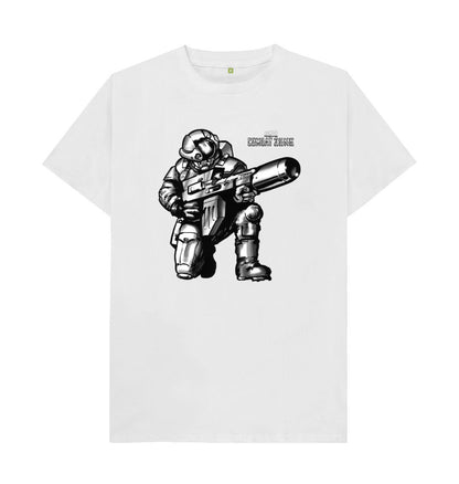 White Heavy Trooper - Combat Zone T Shirt