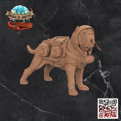 Mastiff Medic: Tabletop Gaming Miniature (Resin 3D Print)