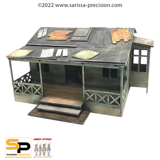 Survivor Shack - Post Apocolyptic MDF Scenery