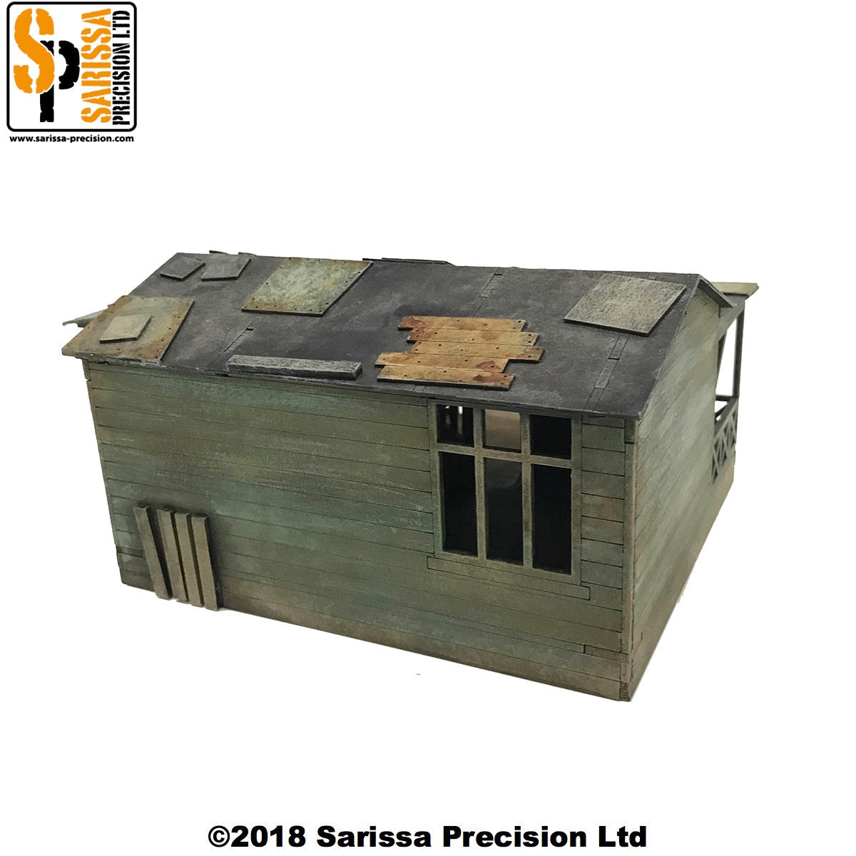 Survivor Shack - Post Apocolyptic MDF Scenery