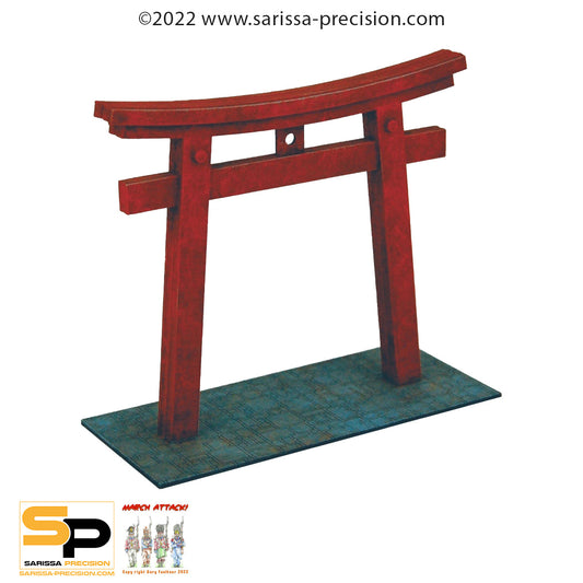 Torii Gate - Feudal Japan MDF Scenery