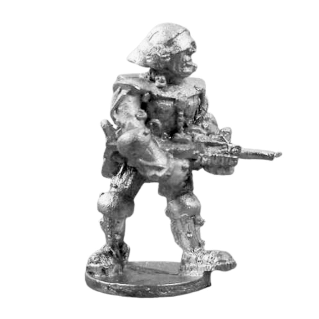 Cybertech Wartechs w. Machine Pistol, Advancing