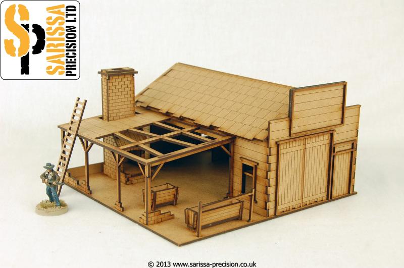 Blacksmiths - Wild West MDF Scenery