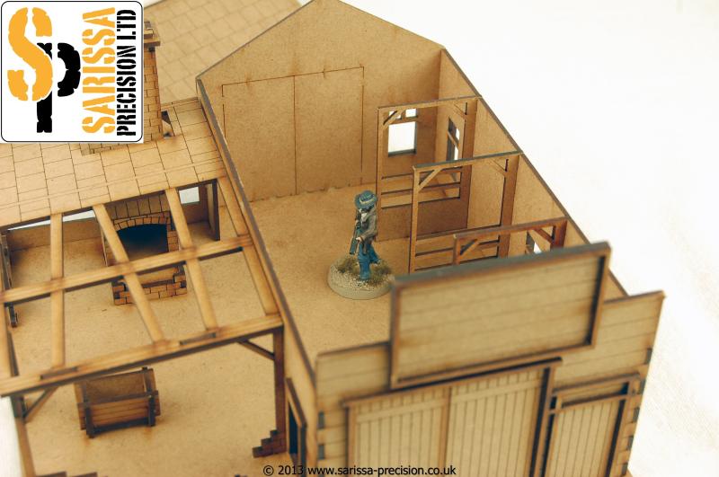 Blacksmiths - Wild West MDF Scenery