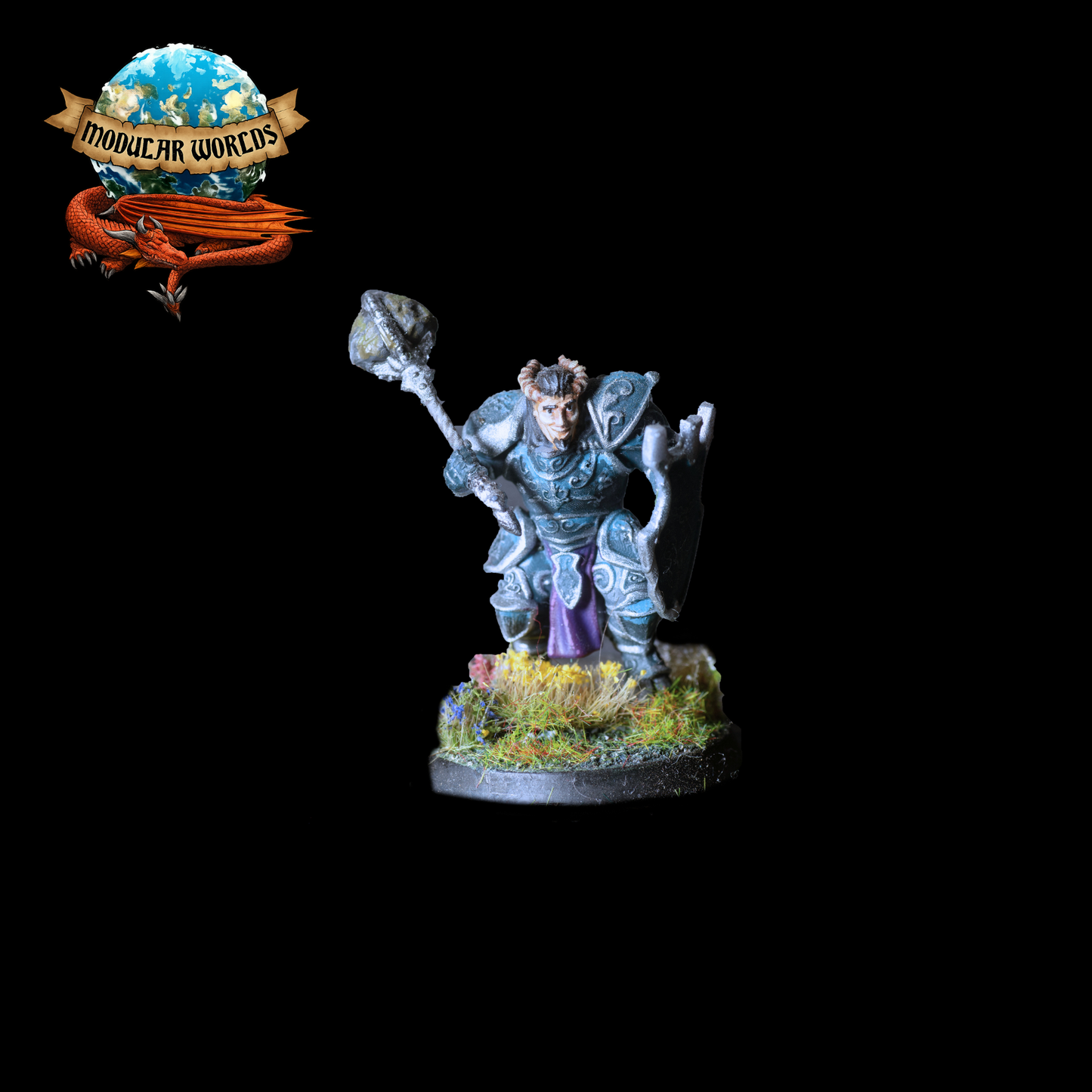Fawn Paladin: Tabletop Gaming Miniature (Resin 3D Print)