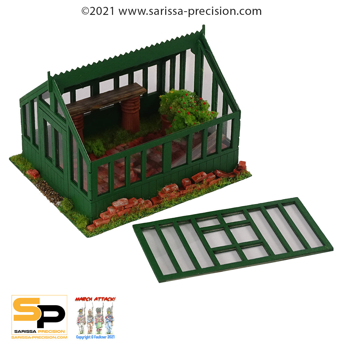 Greenhouse - Pulp MDF Scenery