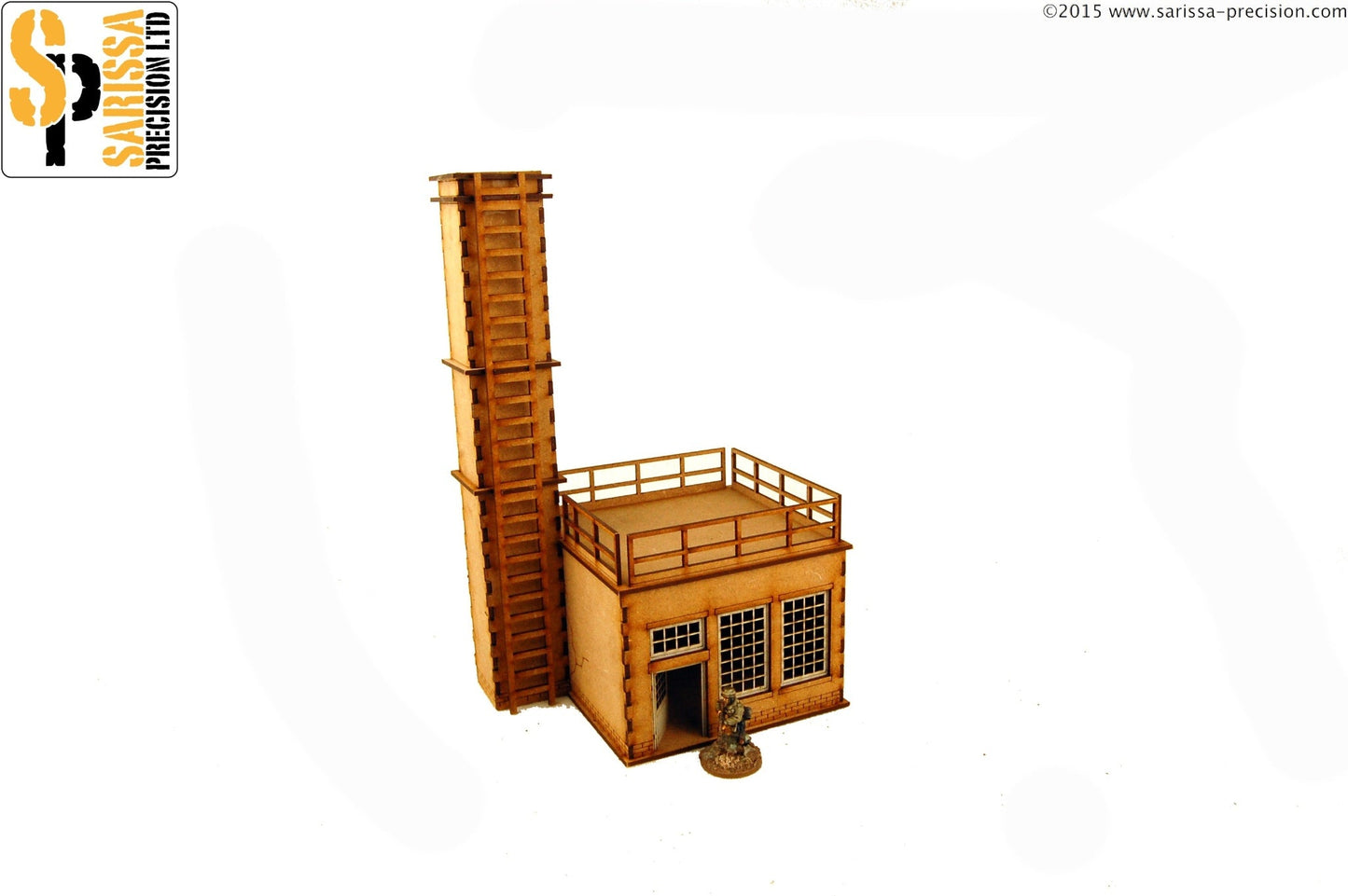 Factory Power Room - Industrial MDF Scenery