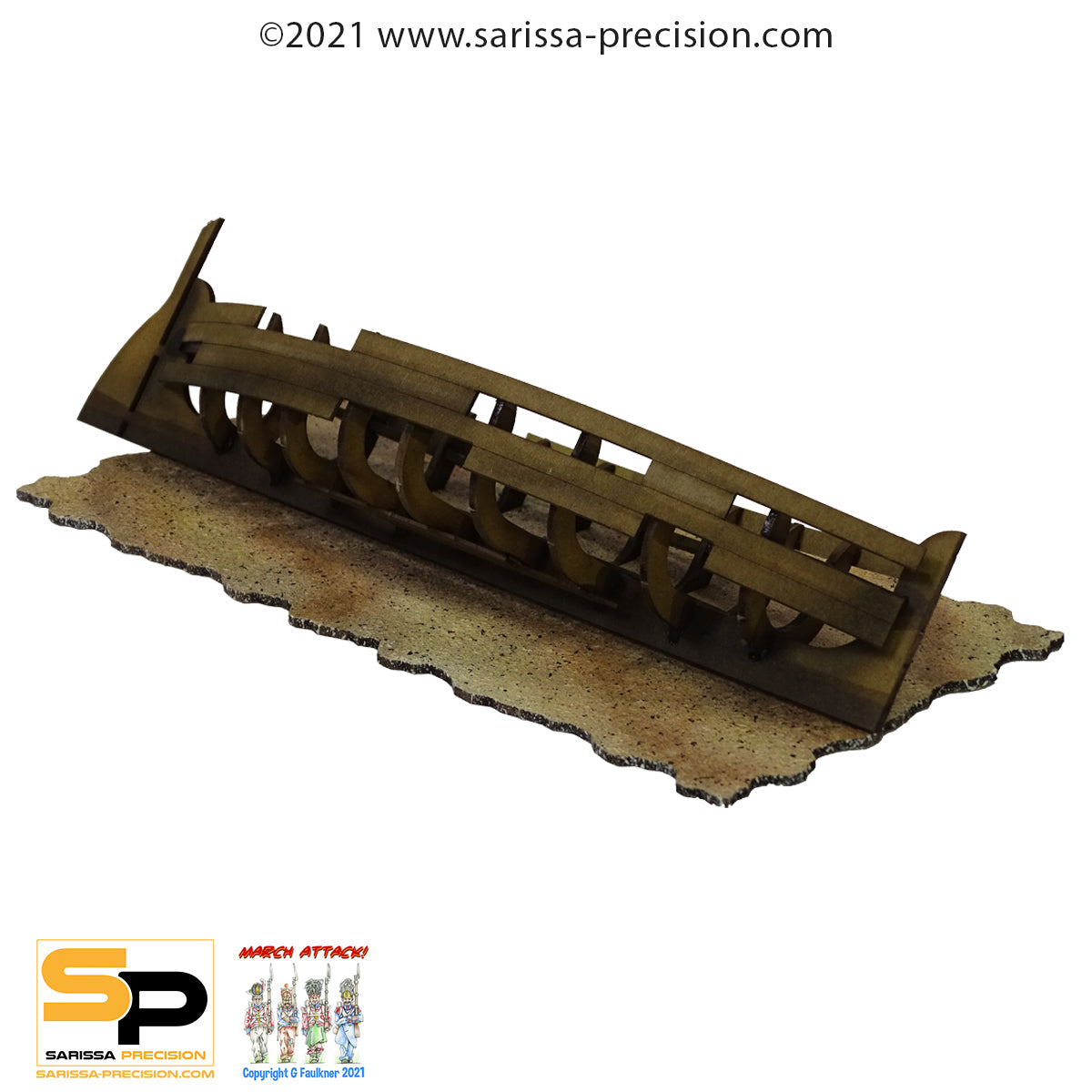 Marshport - Boat Wreck - Insmouth MDF Scenery