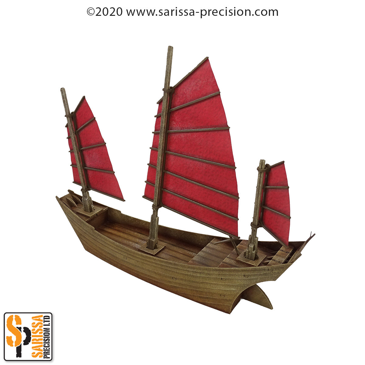 Chinese Junk - Jungle Theatre MDF Scenery