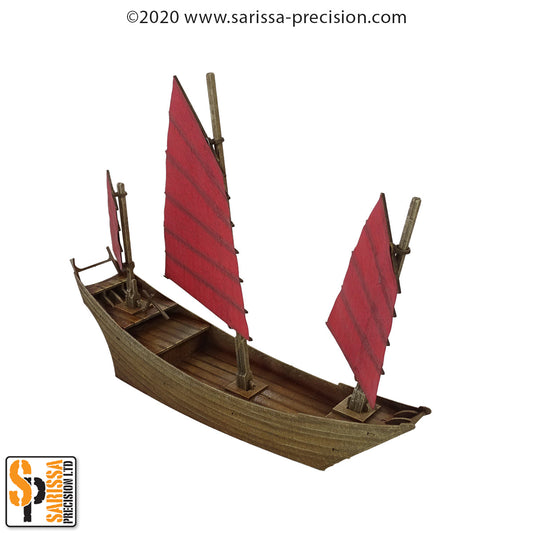 Chinese Junk - Jungle Theatre MDF Scenery