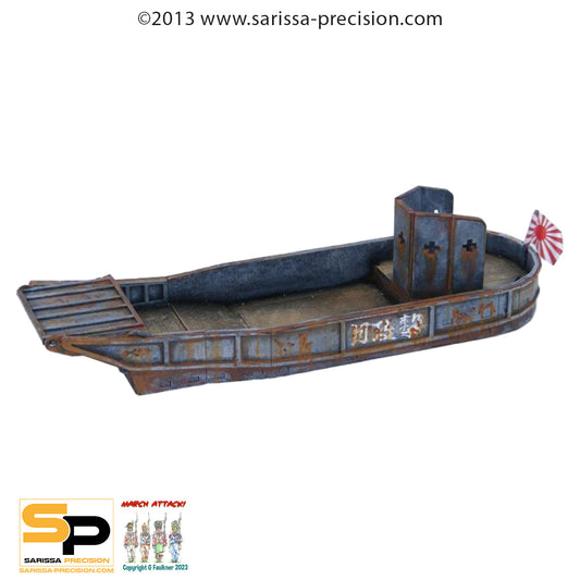 Japanese Landing Craft - Jungle Theatre MDF Scenery