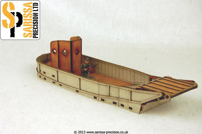 Japanese Landing Craft - Jungle Theatre MDF Scenery