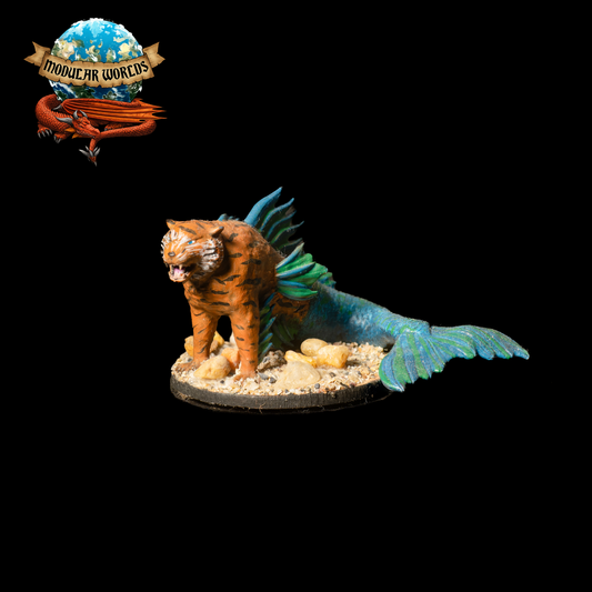 Mertiger: Tabletop Gaming Miniature (Resin 3D Print)