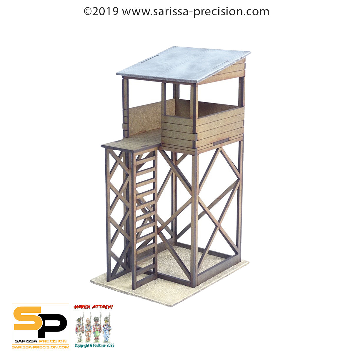 Watchtower (28mm) - World War Europe MDF Scenery