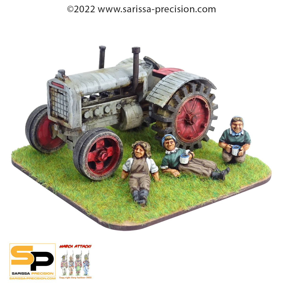 Fordson' Tractor - World War Europe MDF Scenery