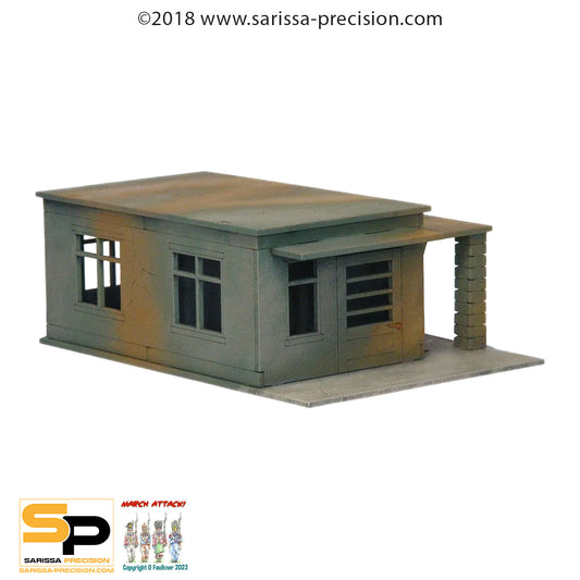 Guard House / Bike Shelter - World War Europe MDF Scenery