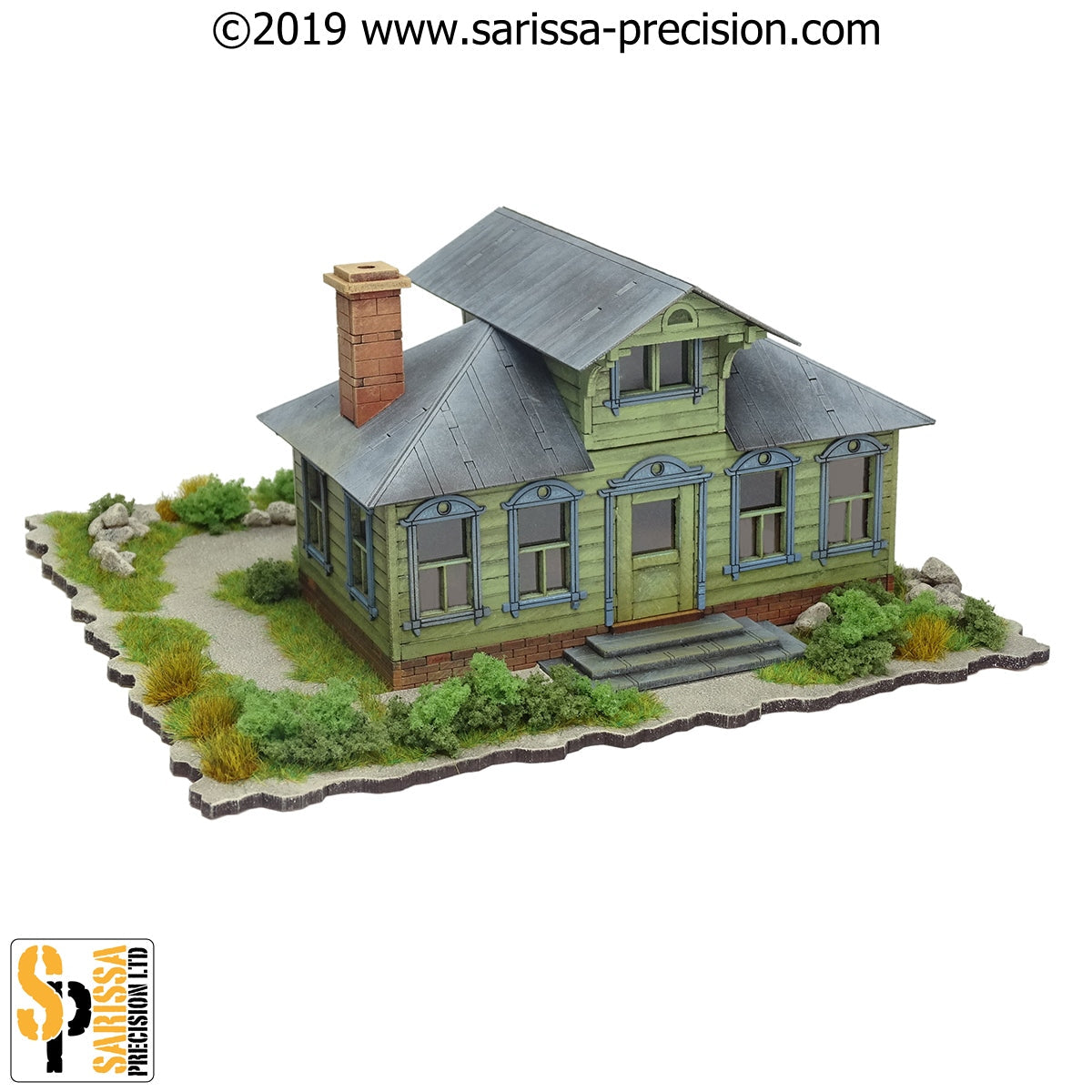 Russian Dacha (28mm) - World War Europe MDF Scenery