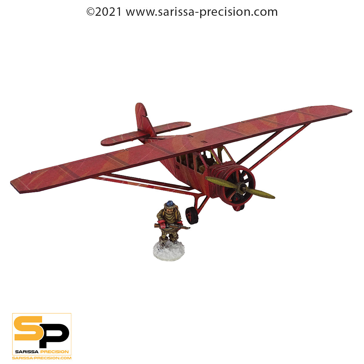 Light Plane (28mm) - World War Europe MDF Scenery