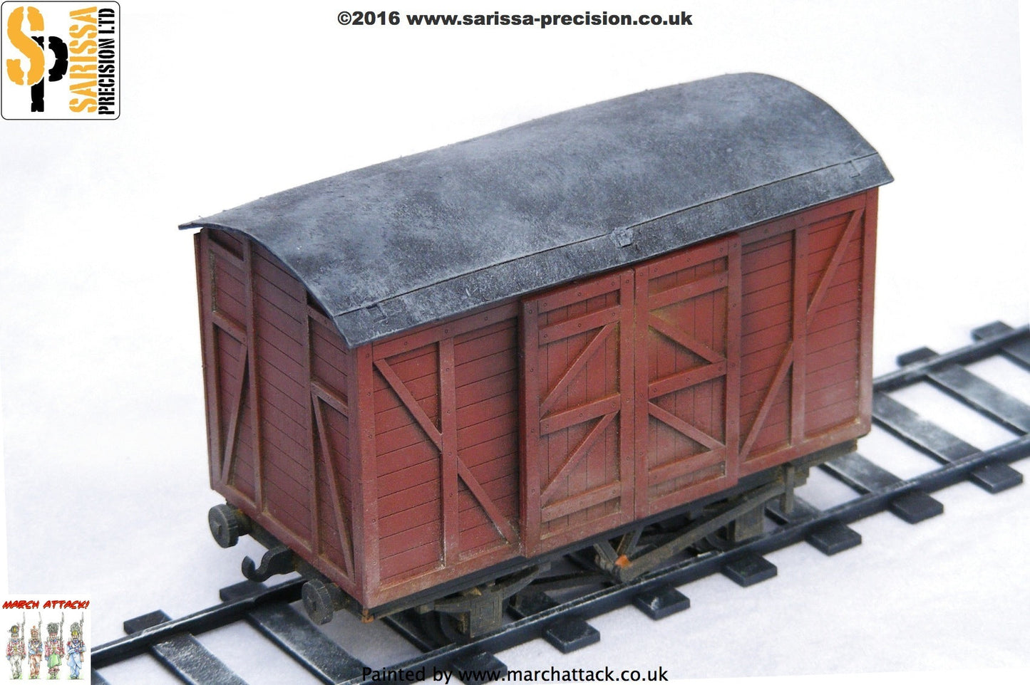 Goods Wagon (Rolling Stock) - Railway MDF Scenery