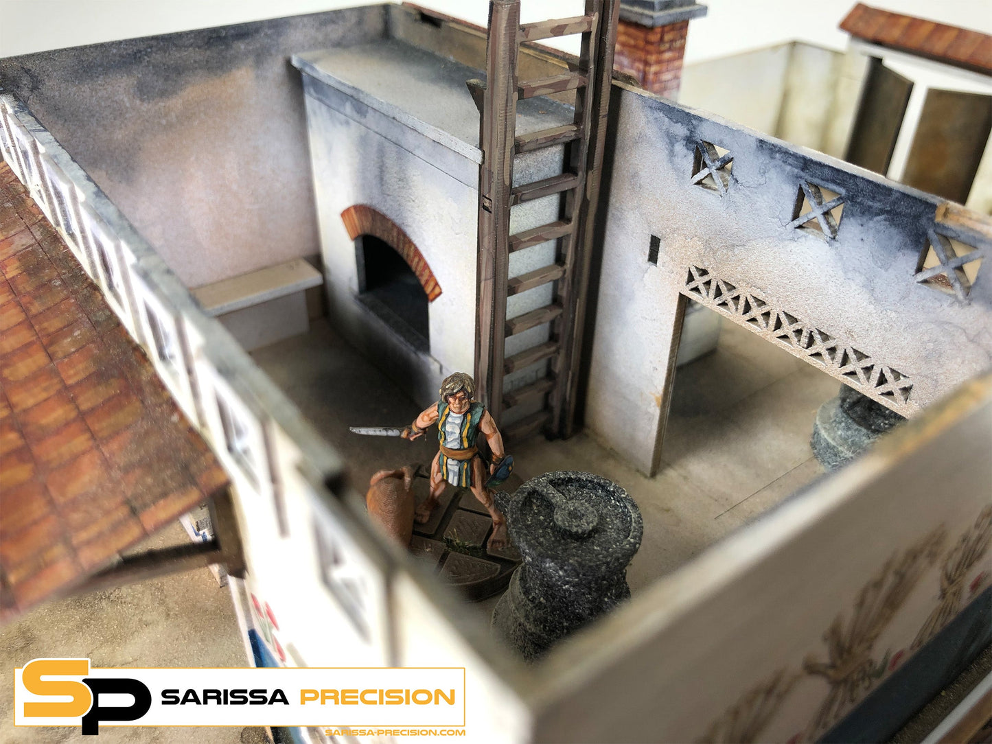 Roman Bakery - Ancient Rome MDF Scenery