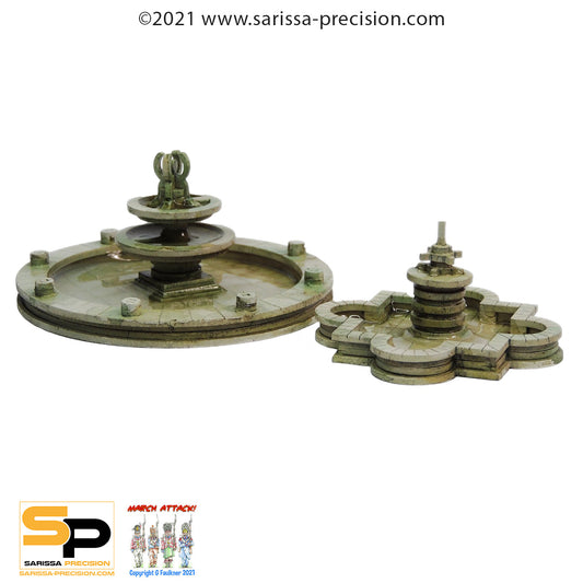 Fountain Set - Ancient Rome MDF Scenery