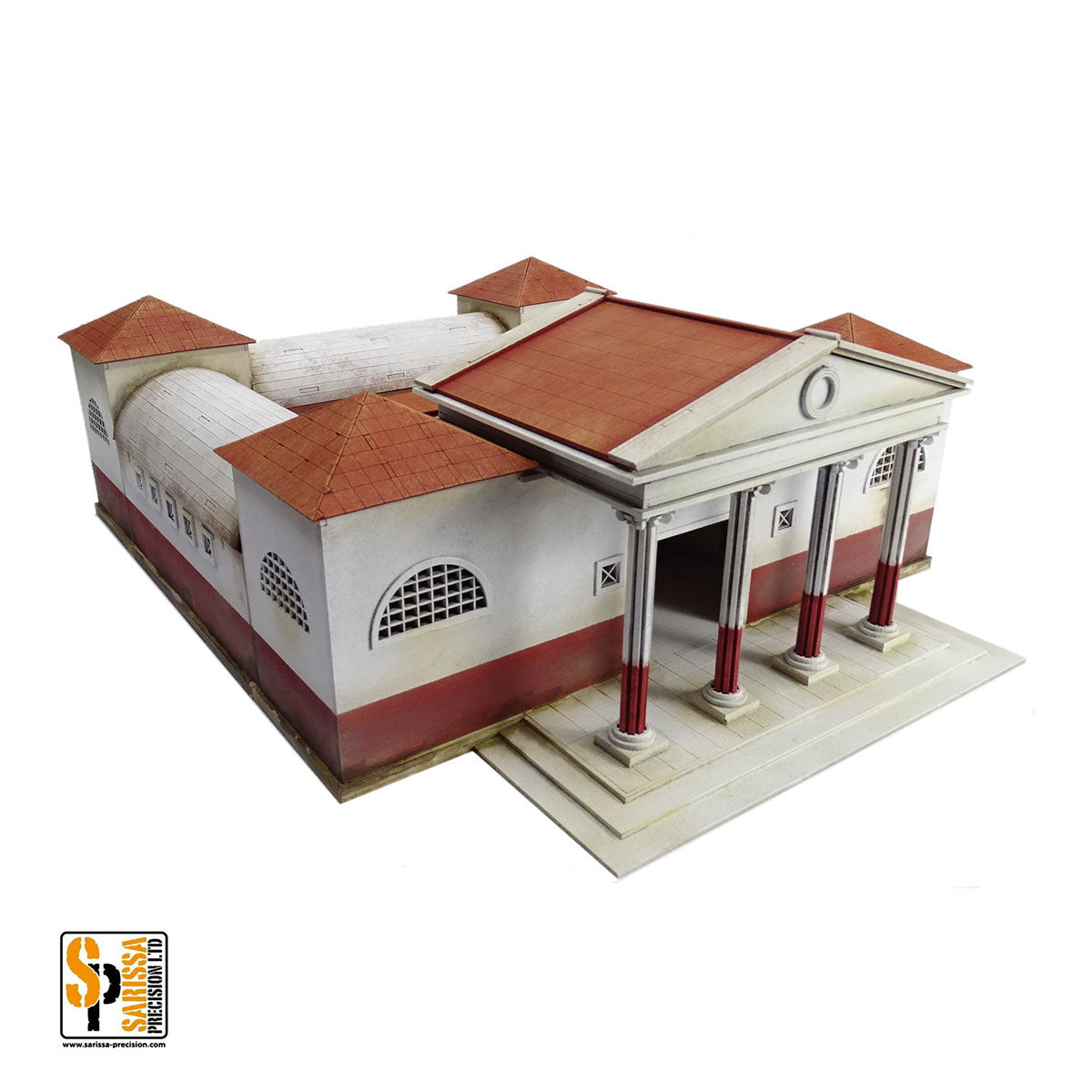 Roman Baths - Ancient Rome MDF Scenery