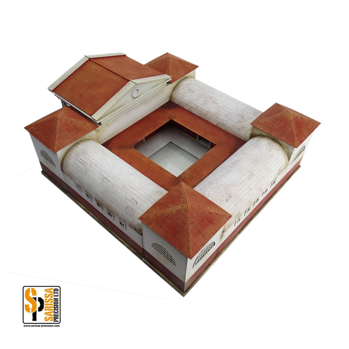 Roman Baths - Ancient Rome MDF Scenery