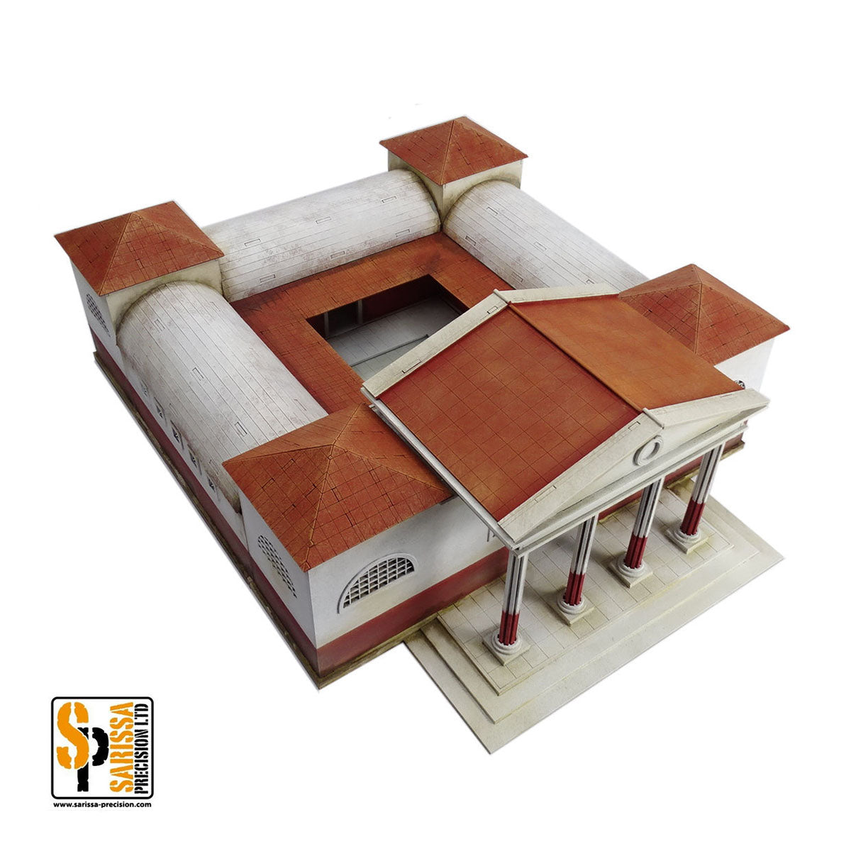 Roman Baths - Ancient Rome MDF Scenery