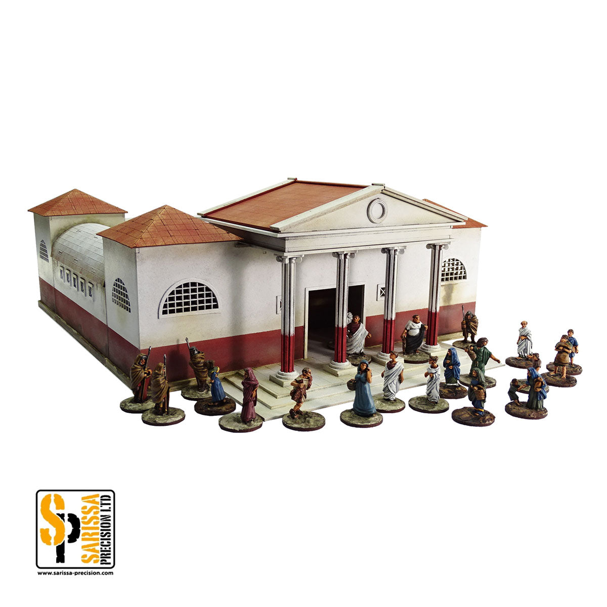 Roman Baths - Ancient Rome MDF Scenery