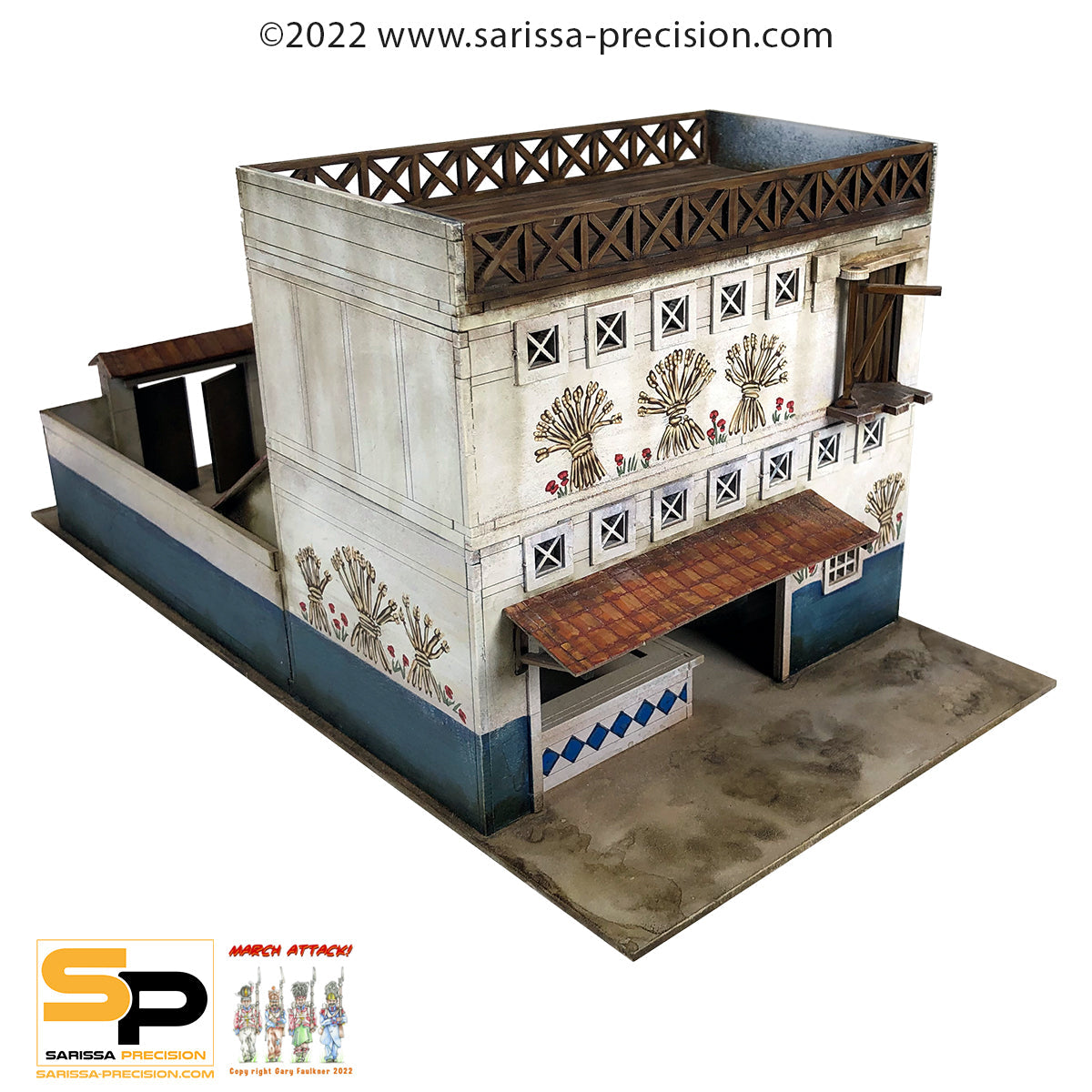 Roman Bakery - Ancient Rome MDF Scenery