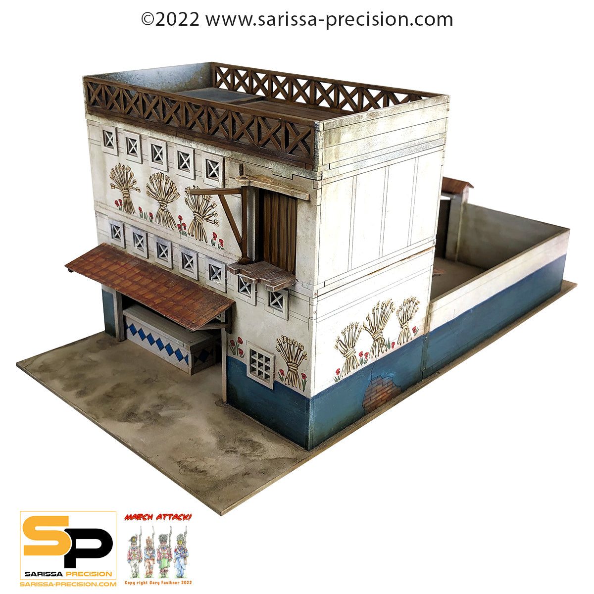 Roman Bakery - Ancient Rome MDF Scenery